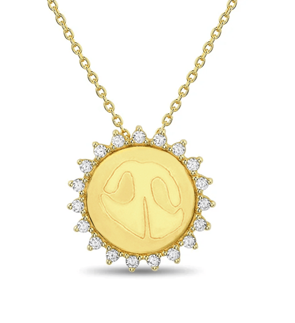 The Rise 14k Solid Gold for Pet Moms