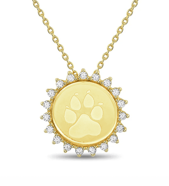 The Rise 14k Solid Gold for Pet Moms