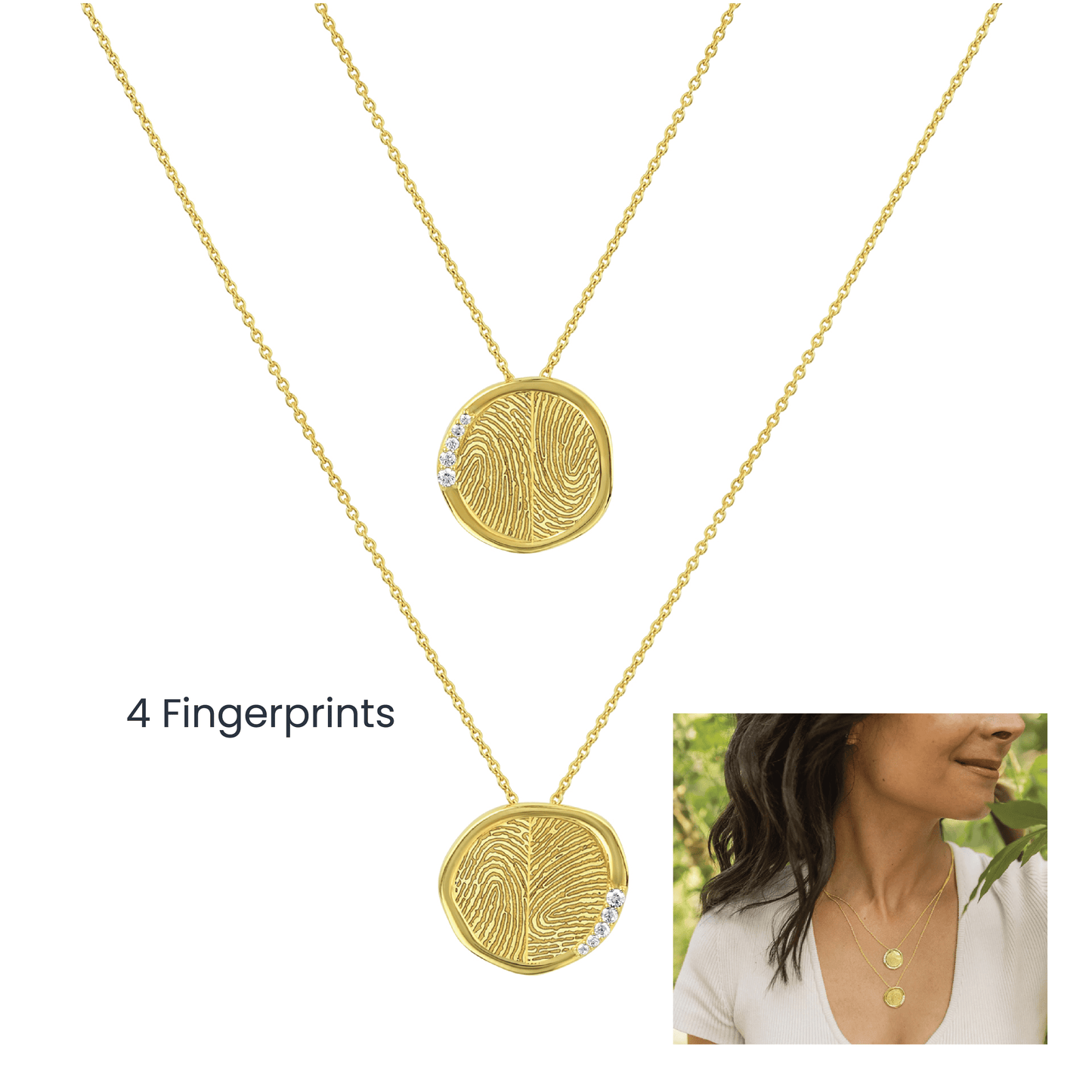 The Sun & Moon 14K Gold