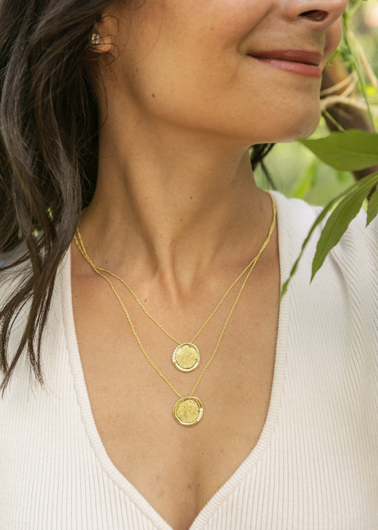 The Sun & Moon 14K Gold